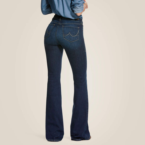 Ariat Ladies Ultra Stretch Perfect Rise Katie Flare Jean 10027692