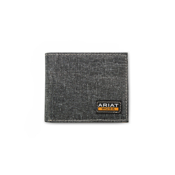 Ariat Rodeo Work Grey Heather Bi-Fold Wallet - A3402806