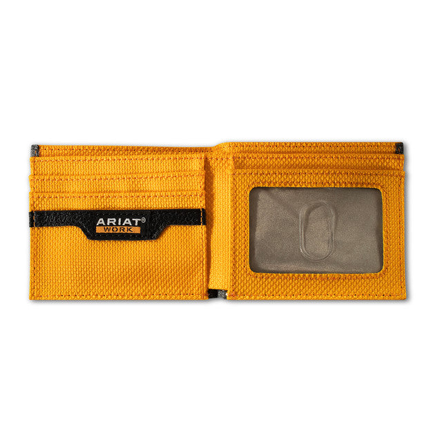 Ariat Rodeo Work Grey Heather Bi-Fold Wallet - A3402806