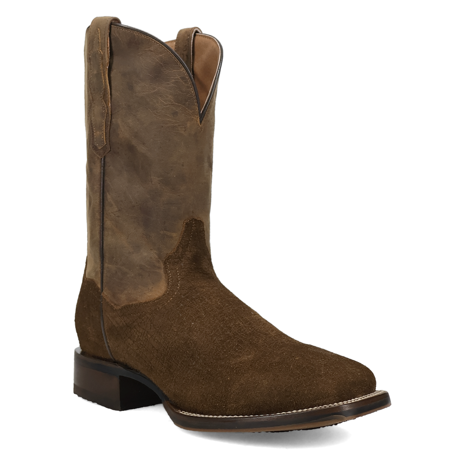 Dan Post Mens Snyder Tan and Brown Leather Boot-DP5193