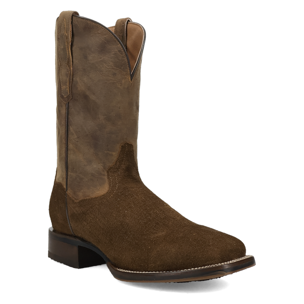 Dan Post Mens Snyder Tan and Brown Leather Boot-DP5193