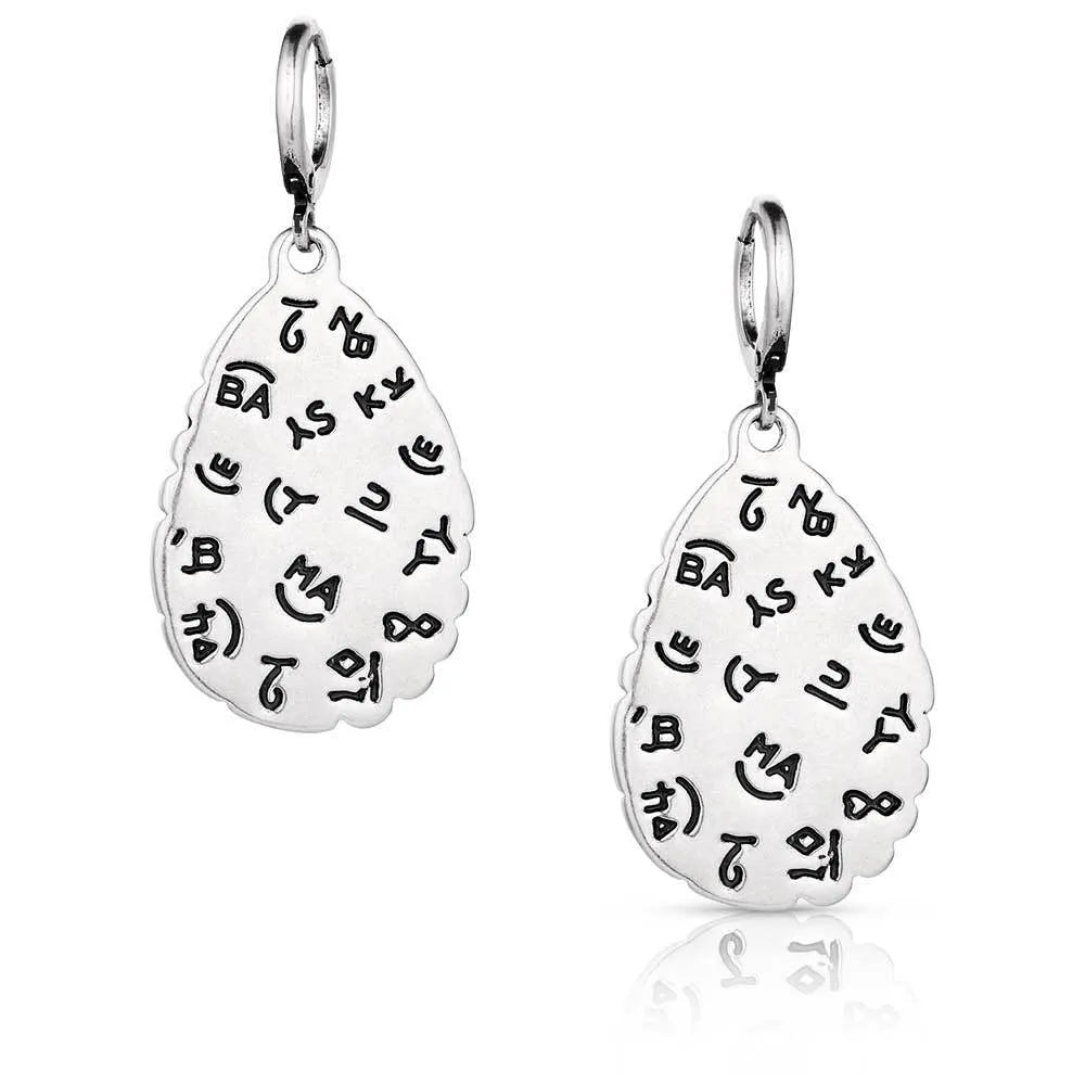 Montana Silversmiths Prickly Pear Turquoise Earrings-ER6126