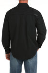 Cinch Mens Black Button Arena Flex Shirt-MTW1722002