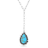 Montana Silversmiths Prickly Pear Turquoise Necklace-NC6126