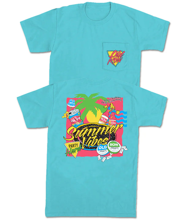 Old Row The Summer Vibes Pocket Tee-WROW3563