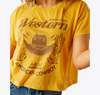 Ariat Ladies "Gold Rush" T-Shirt - Mango Mojito - 10060392