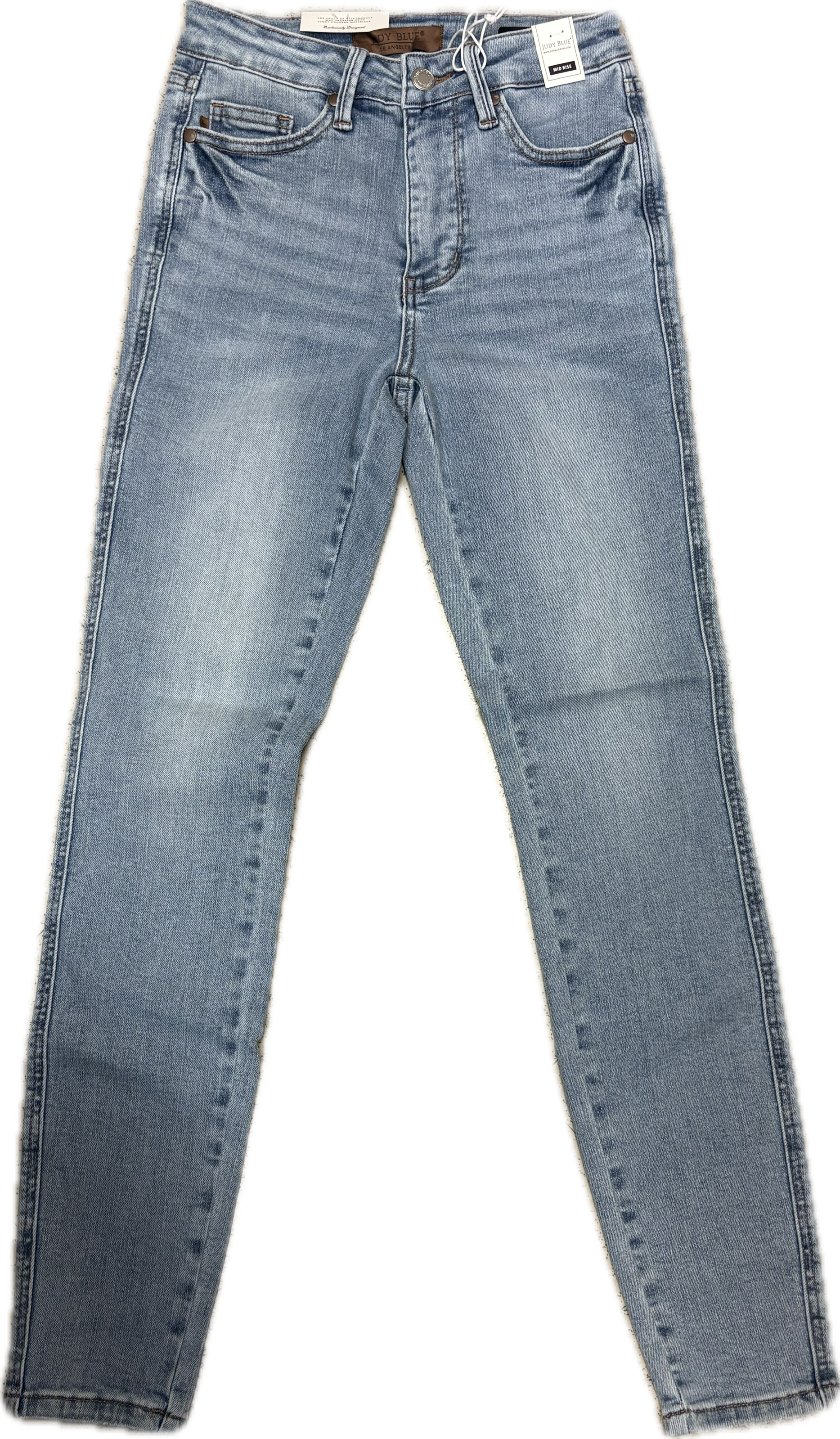 Judy Blue Women's Tummy Control Skiny Jean - Vintage Wash - 88980REG