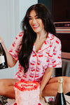 Katy Did Light Pink Cherry Bow Repeat Two Piece PJ Short Set-KDC-LWSET-28_LPK