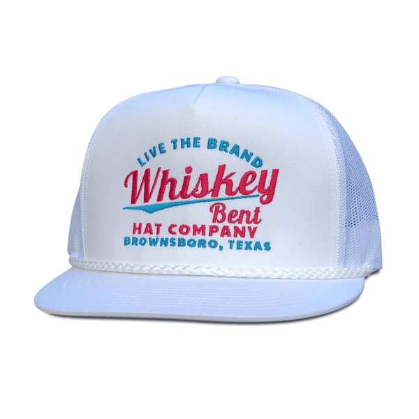 Whiskey Bent Hat Co. The Cali - White - CALI-WHT