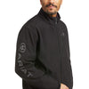 Ariat Men's Logo 2.0 Patriot Softshell Water Resistant Jacket Black 10037439