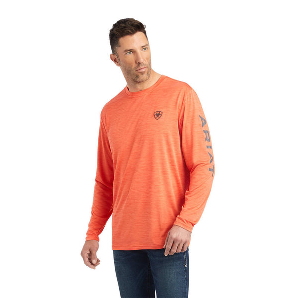 Ariat Men's Charger Logo Long Sleeve Shirt 10041031
