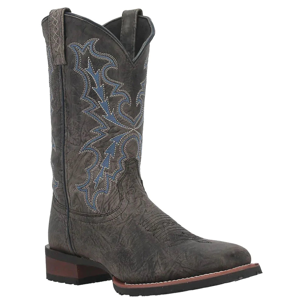 Gray cowboy boots mens best sale
