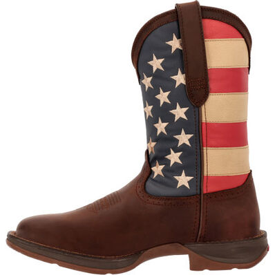 Durango Men's Patriotic Pull-On Western Flag Boots DB5554