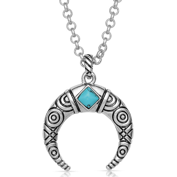 Montana Silversmith Eye in the Sky Crescent Necklace NC4828