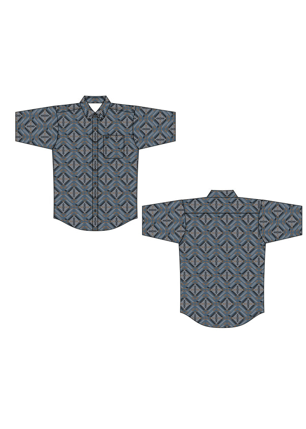 Men's Panhandle Woven Blend Short Sleeve Shirt PPMS1DR0VP