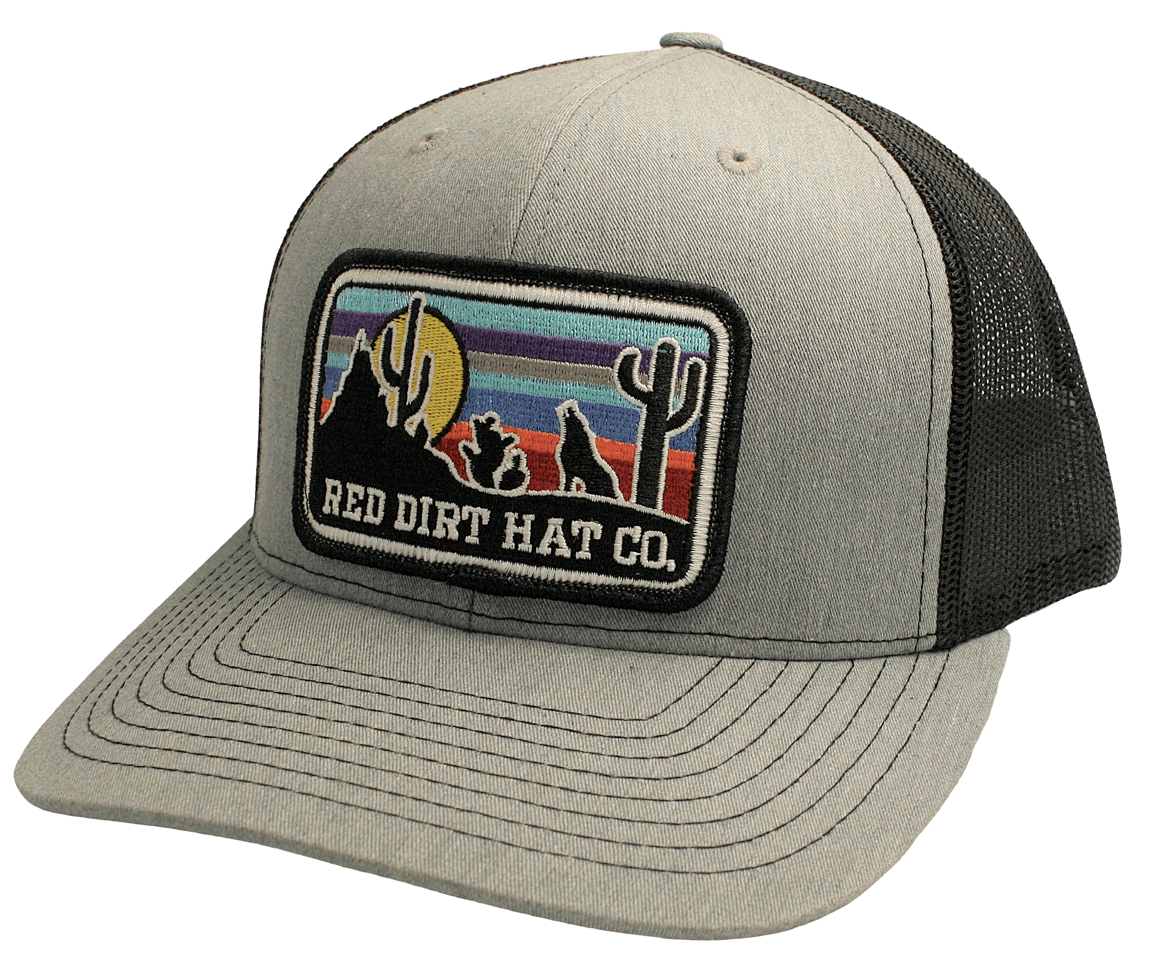 Red Dirt Hat Co. Coyote Heather Grey/Black RDHC82