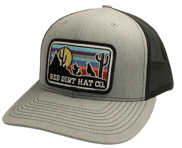 Red Dirt Hat Co. Coyote Heather Grey/Black RDHC82
