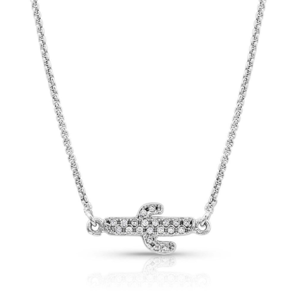 Montana Silversmiths Two Sides To Every Cactus Necklace NC4371