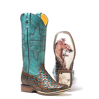 Tin Haul Ladies Gitchu A Good One Boots #14-021-0007-1452
