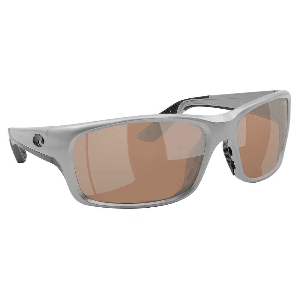 Costa Jose Pro Silver Metallic Frame Sunglasses w/Copper Silver Mirror
