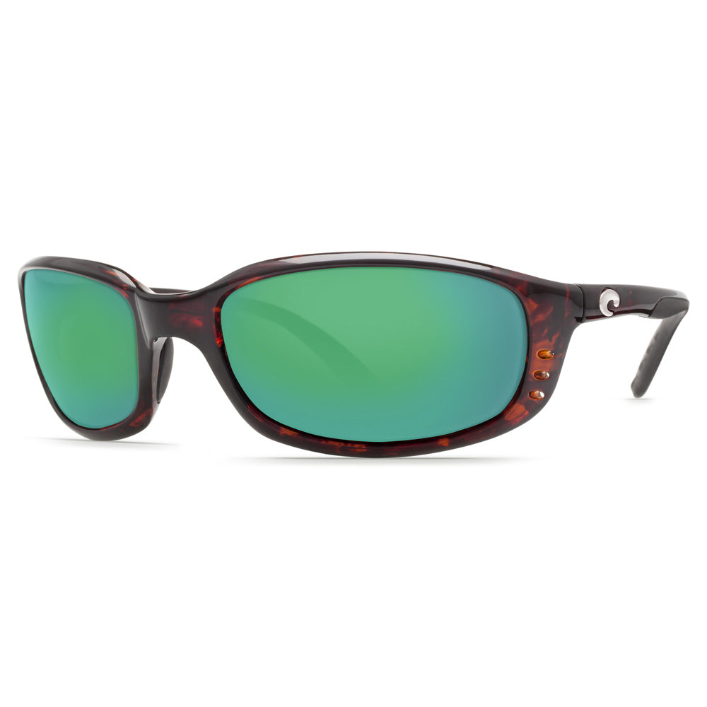Costa Brine Tortoise W/ Green Mirror Lenses 06S9017