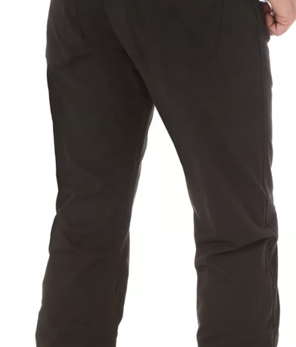 Wrangler Men's Retro Slim Fit Straight Leg Black Pants 1088MWZBK
