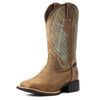Ariat Ladies Round Up Wide Square Toe Waterproof Boot 10036041