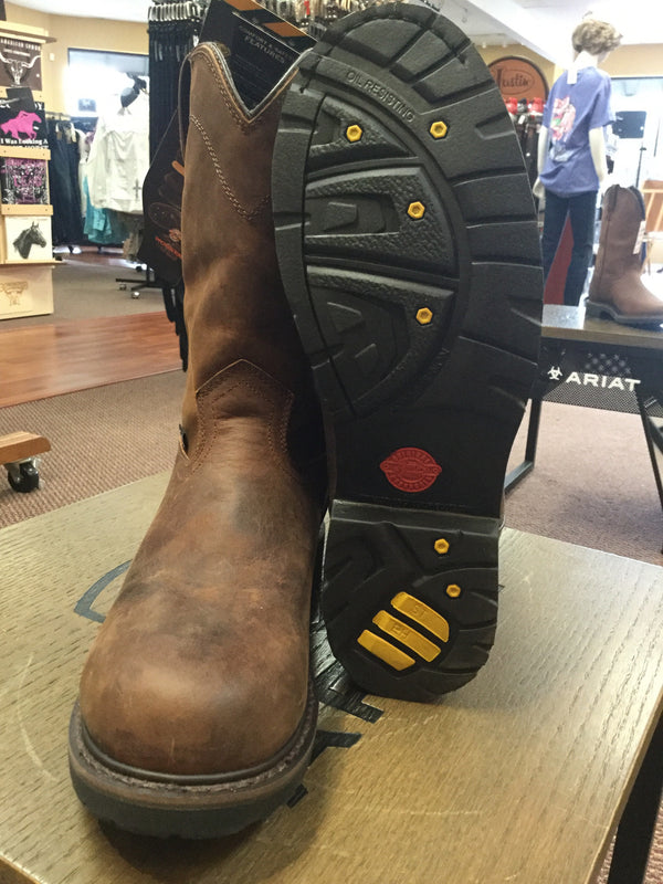 Justin Men's Wyoming Worker II Waterproof Steel Toe Work Boots SE4961