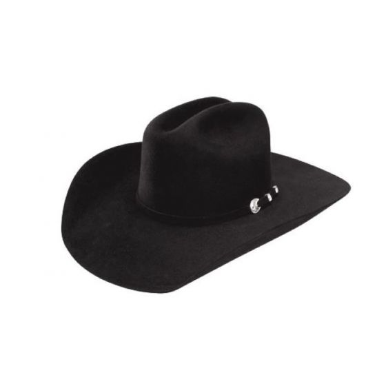 Stetson Felt Hats - Buffalo Collection - Corral - 4X - Black SBCRAL-754007