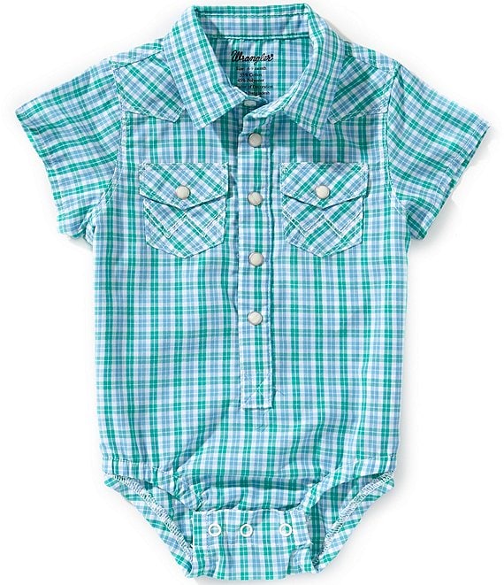 Wrangler Baby Boys Short Sleeve Bodysuit-112378885