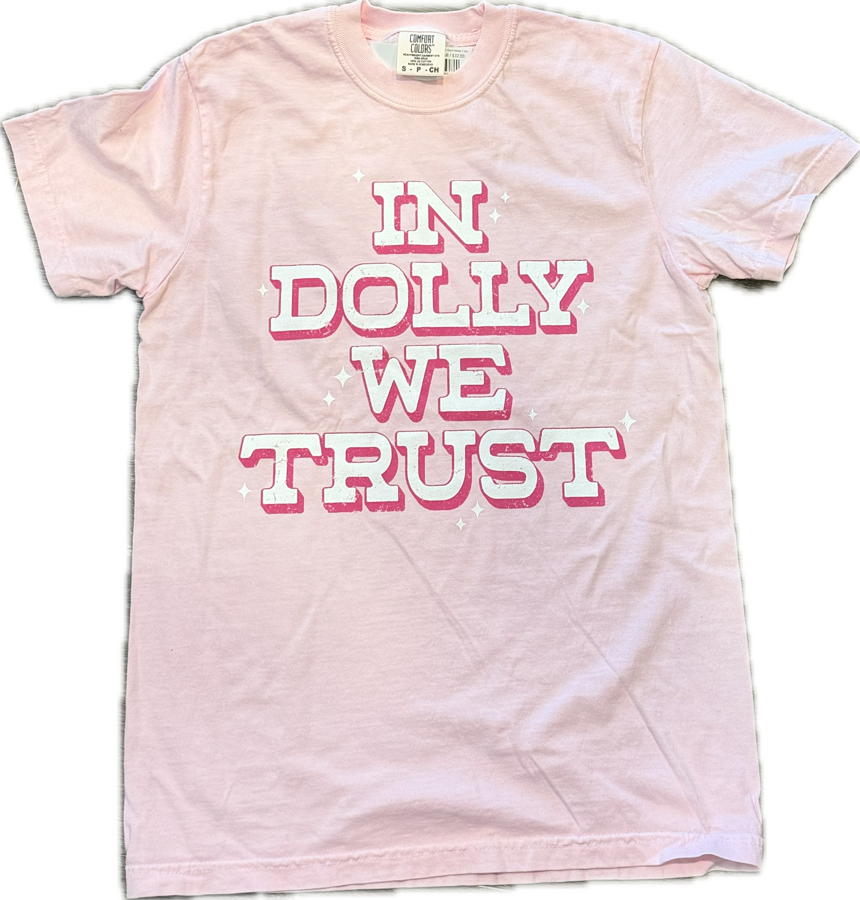 In Dolly We Trust Blossom Short Sleeve T-Shirt