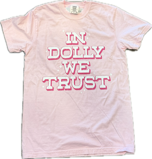 In Dolly We Trust Blossom Short Sleeve T-Shirt