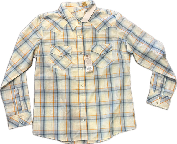 Wrangler Ladies Long Sleeve Snap Shirt - 10LW001RA
