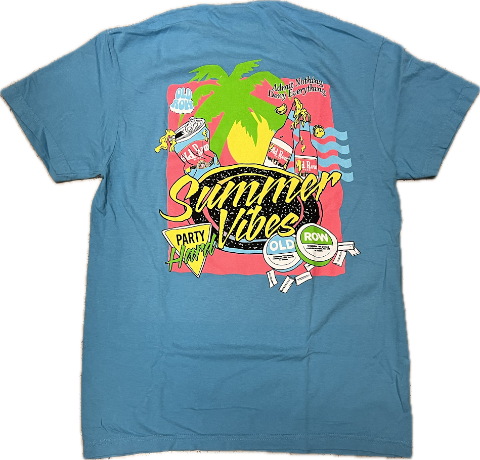 Old Row The Summer Vibes Pocket Tee-WROW3563