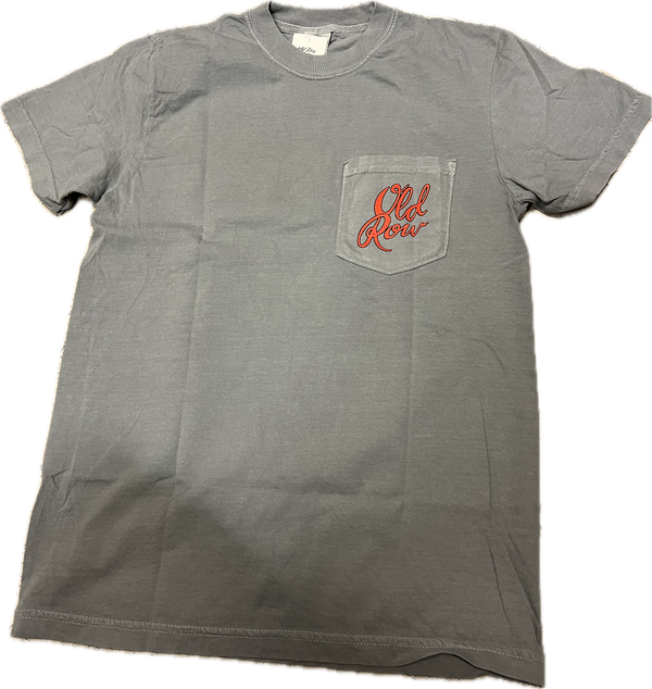 Old Row Smokin Cowboy Pocket Tee-WROW3536