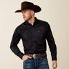 Ariat Men's Solid Twill Shirt -Black - 10000502