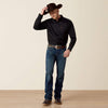 Ariat Men's Solid Twill Shirt -Black - 10000502