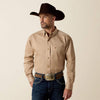 Ariat Men's Solid Twill Shirt - Tan - 10000505