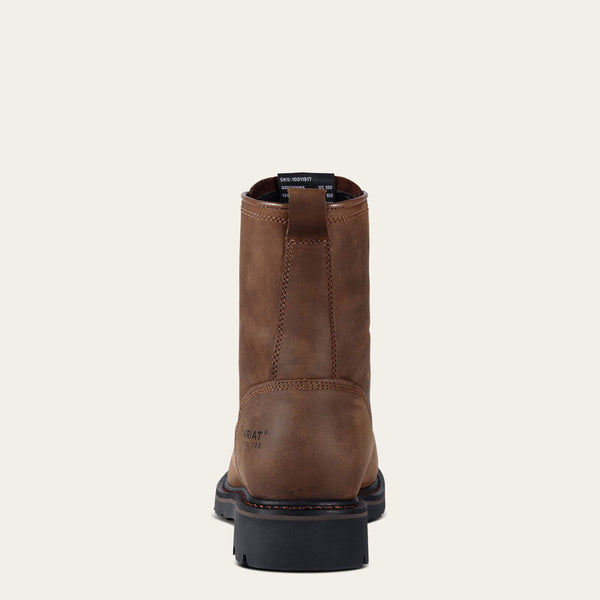 Ariat Men's Cascade 8" Wide Square Toe Work Boot - 10011916