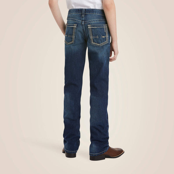 Ariat Boys B5 Slim Boundary Stackable Straight Leg Jean-10018338