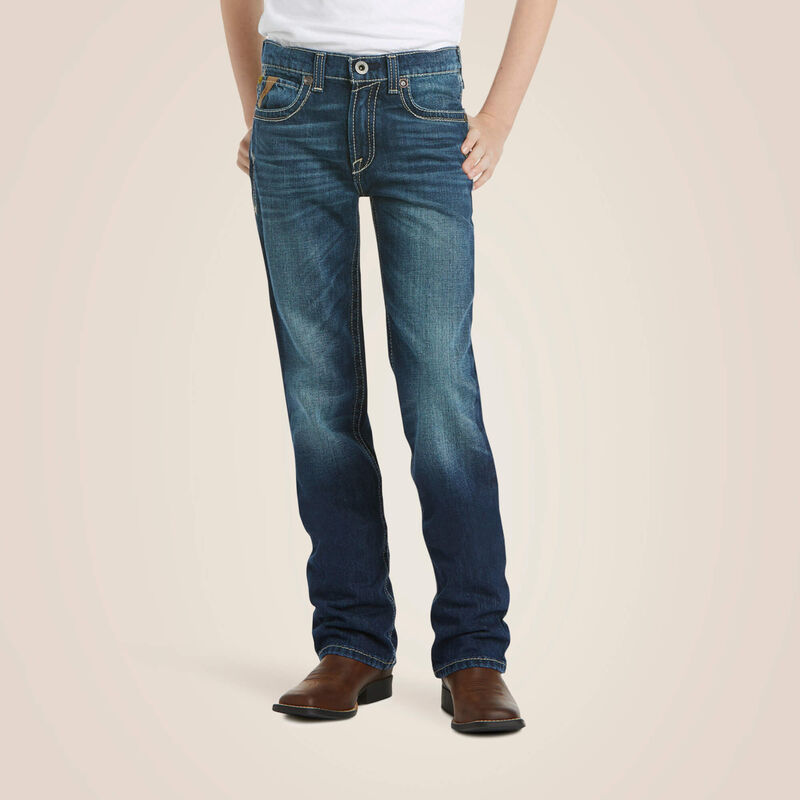 Ariat Boys B5 Slim Boundary Stackable Straight Leg Jean-10018338