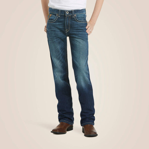 Ariat Boys B5 Slim Boundary Stackable Straight Leg Jean-10018338