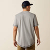 Ariat Men's Rebar Workman T-Shirt - Heather Grey - 10019131