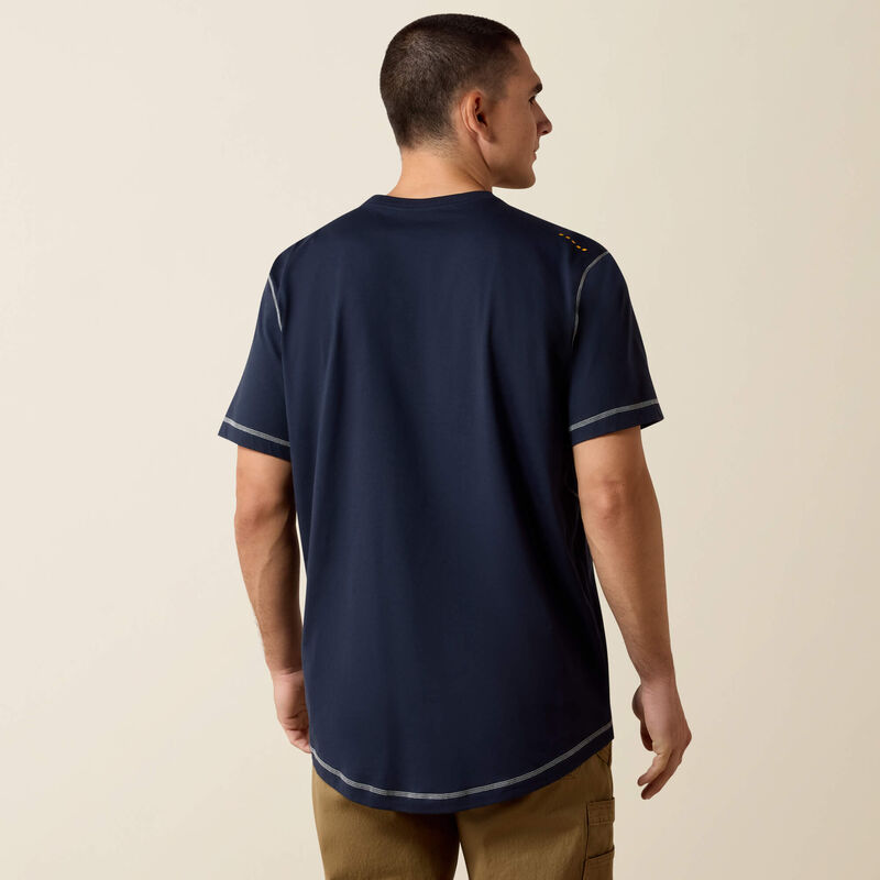 Ariat Men's Rebar Workman T-shirt Navy 10019132