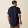 Ariat Men's Rebar Workman T-shirt Navy 10019132