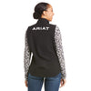 Ariat Ladies New Team Black Softshell Full-Zip Vest 10020762