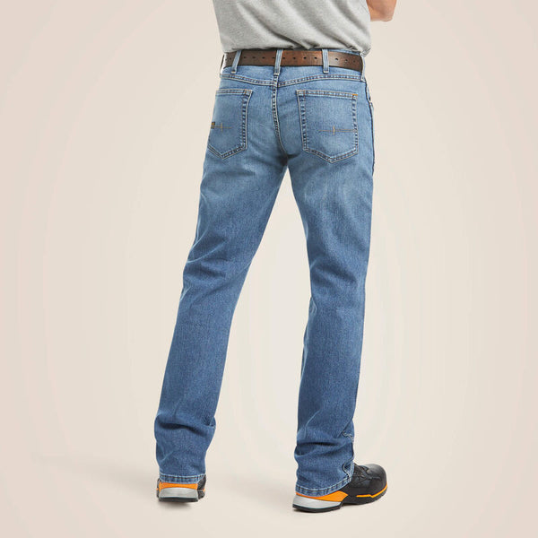 Ariat Men's Rebar M4 Relaxed DuraStretch Basic Boot Cut Jean 10021854