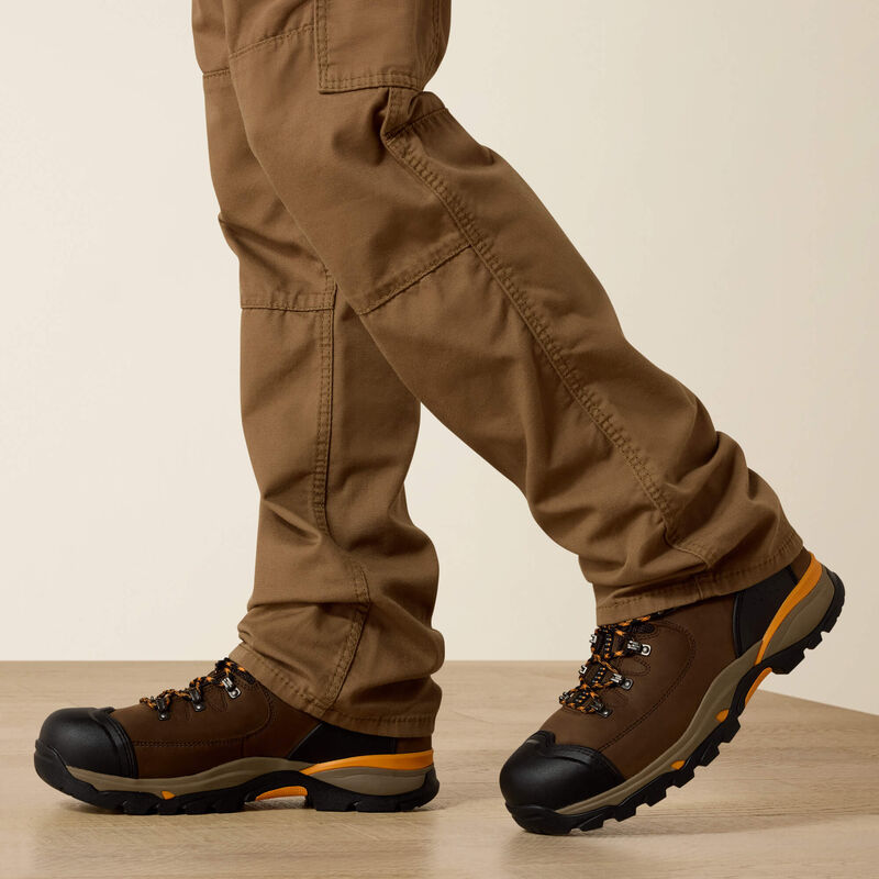 Ariat Fire Resistant M5 Stretch DuraLight Cordura Canvas Stackable Straight Leg Pant - Feild Khaki - 10027705