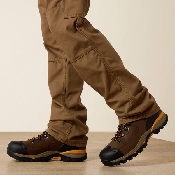 Ariat Fire Resistant M5 Stretch DuraLight Cordura Canvas Stackable Straight Leg Pant - Feild Khaki - 10027705
