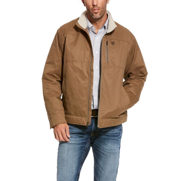 Ariat Men's Cub Grizzly Canvas Jacket - 10028399